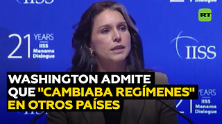 Washington reconoce que se dedicaba a "cambiar regímenes" en otros países
