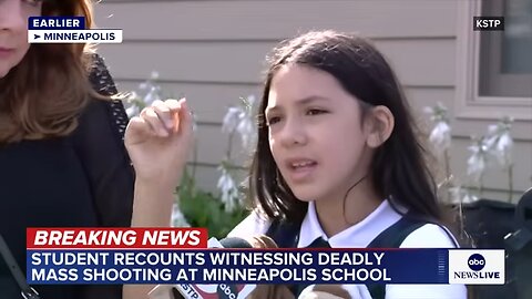 Student at Minneapolis Catholic school describes shooting