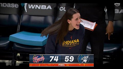 👀 Caitlin Clark bench moments in Commissioner's Cup Championship | Indiana Fever, WNBA basketball