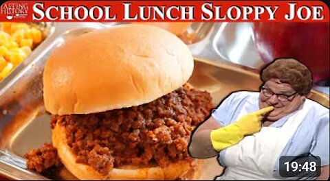 🍔 School Cafeteria Sloppy Joe: A Nostalgic Bite from the '80s & '90s
