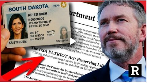 WARNING!!!!! | Real ID Is the Final Step| Before a Full-Blown Surveillance State