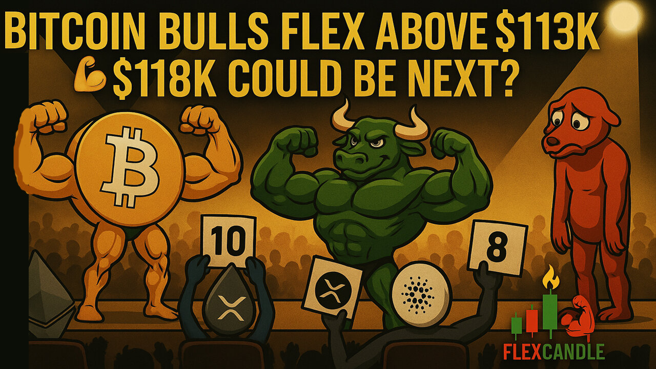 Bitcoin Bulls Flex Above $113K! 🚀 Is $118K the Next Stop or Will Momentum Crack?! EP. 149