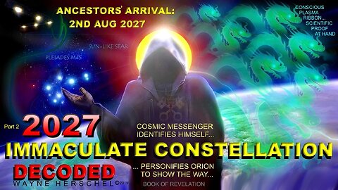 Pt 2 - I MADE THE 2027 VATICAN ‘IMMACULATE CONSTELLATION’ ALIEN MESSAGE CLAIM