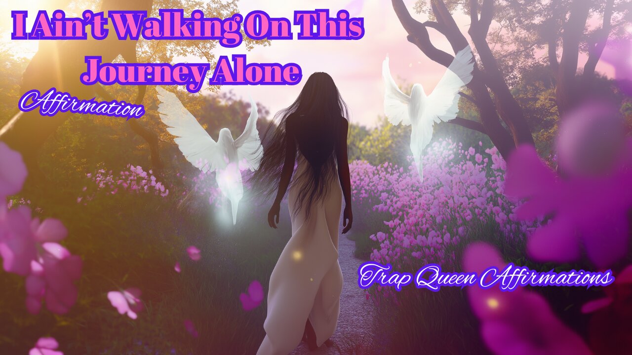 Overcome Loneliness With This (Powerful Affirmation) I Ain't Walking On This Journey Alone
