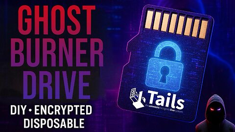 Build a DIY Ghost Burner Drive: Portable, Encrypted, Disposable, Accessible & Cheap! Using Tails!