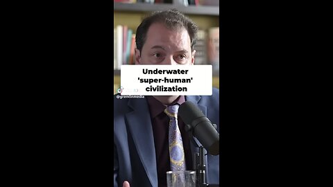 Is there an underwater alien super human species?