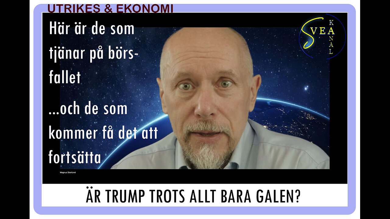 Utrikes & Ekonomi 46: Är Trump trots allt bara galen?