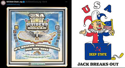 217. Secret Debt Clock Windows Part 4 Sept 18, 2025