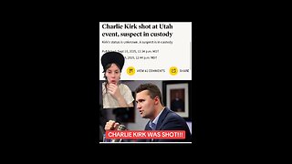 CHARLIE KIRK WAS SHOT