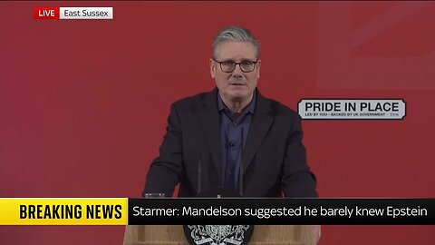 😭 Keir Starmer 'sorry' after hiding Mandelson's Epstein ties