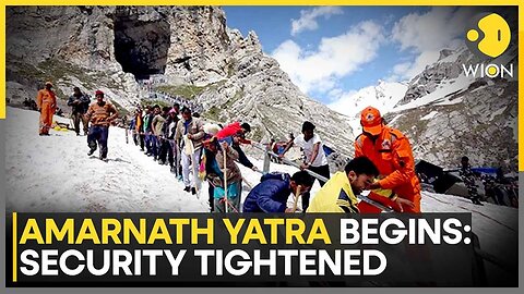 Security Ramped Up For Amarnath Yatra | WION