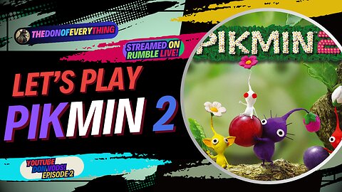 Let's Play Pikmin 2 Remaster - Part 2 | LIVE ON RUMBLE! (Walkthrough)