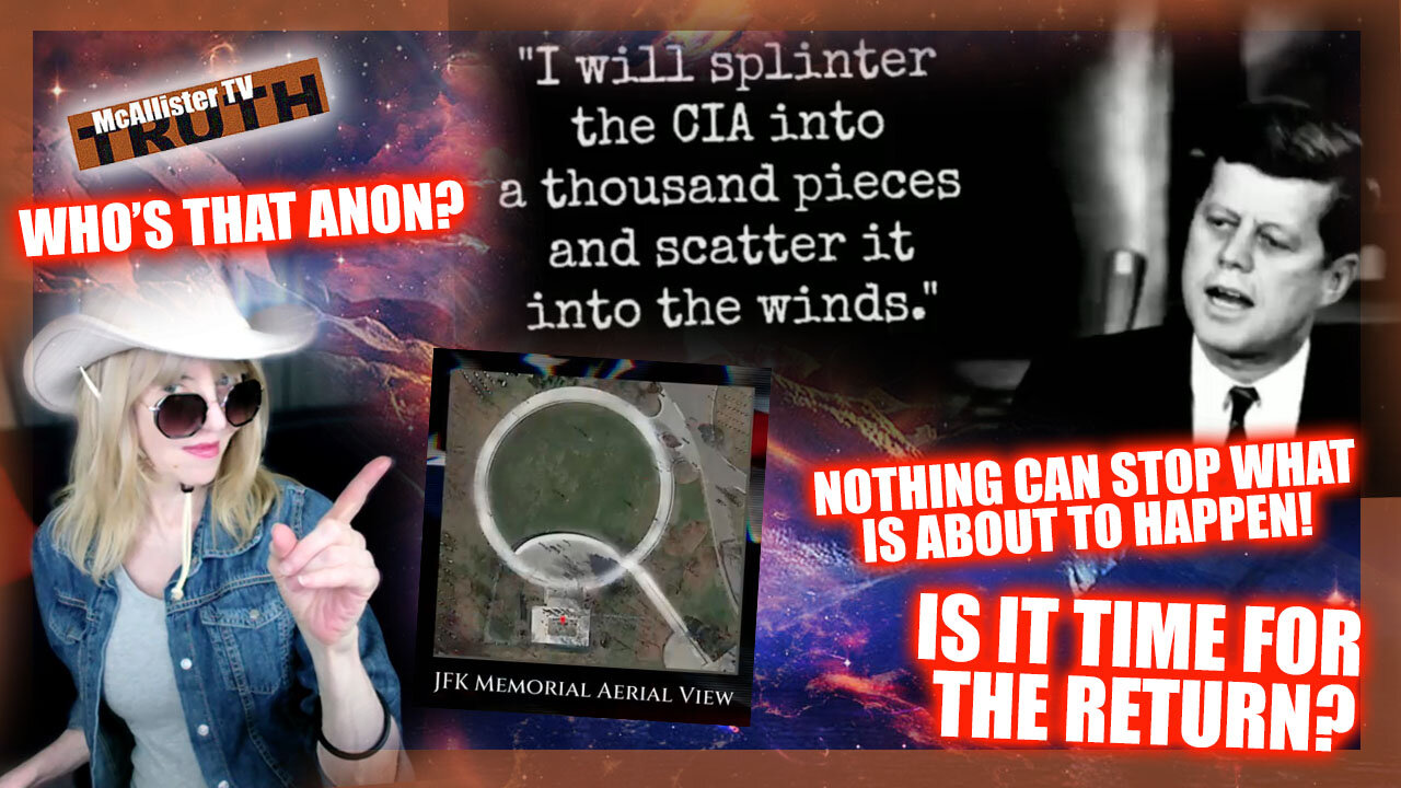 WHO IS THIS ANON? IS IT TIME FOR FULL DISCLOSURE?! YOU TUBE RAINING TRUTH! TRUST THE PLAN!