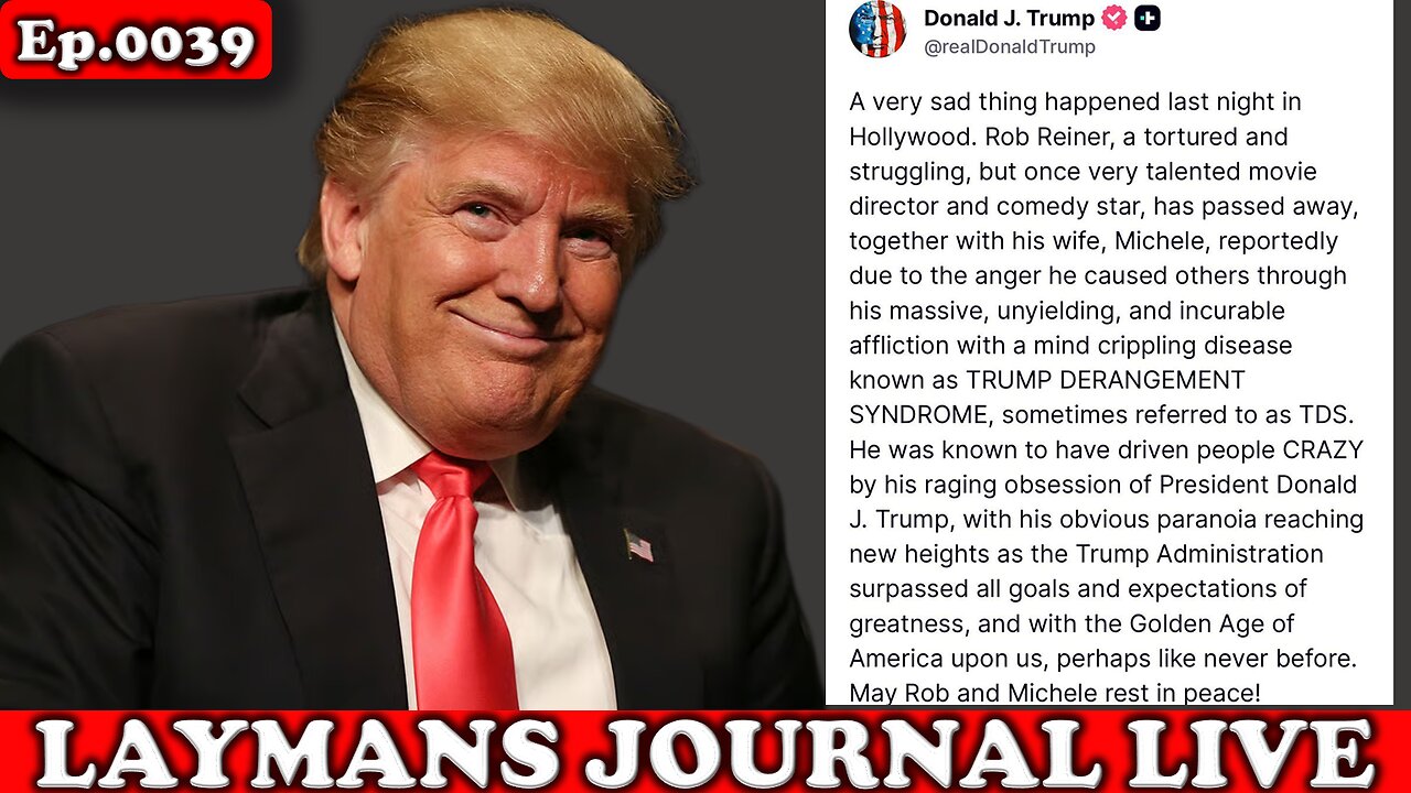 President Trump's Comments On Rob Reiner's Passing And More