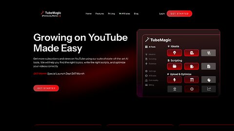 TubeMagic - AI Tools to Help You With YouTub