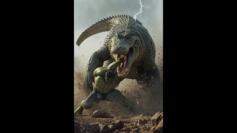Hulk vs Giant Mutant Crocodile | Epic Battle in Jungle | Cinematic Story