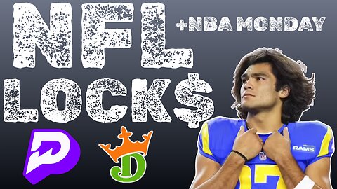 NFL MNF + NBA MONDAY - TOP PRIZEPICKS PLAYER PROPS