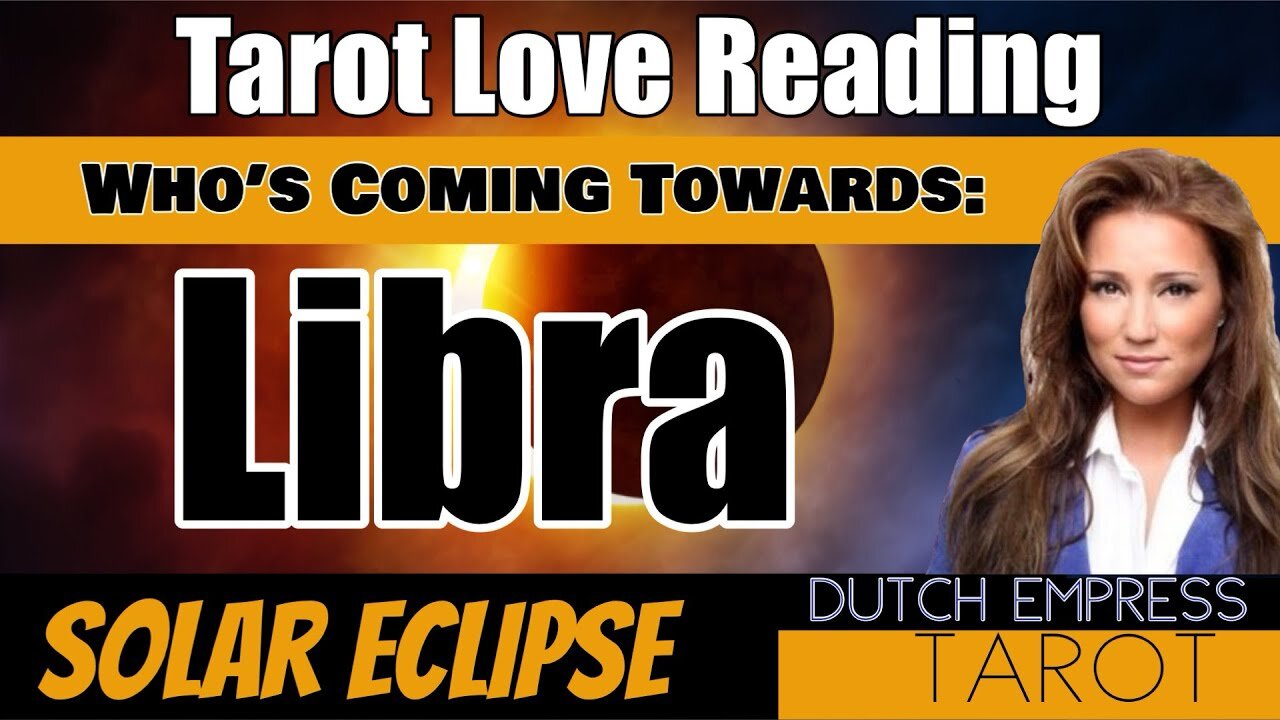 LIBRA ♎️ THEY’RE RUSHING IN TO TELL YOU THEY LOVE YOU💕Tarot Love Reading | Solar Eclipse 🌒