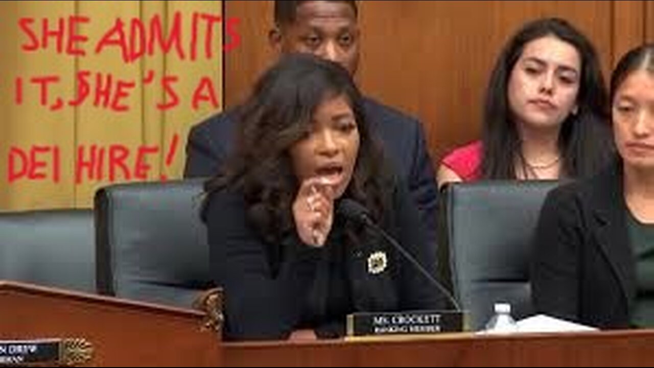 Jasmine ADMITS She's a DEI Hire!