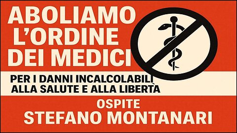 LE VIDEO DIRETTE DI ZAINZ - Aboliamo l'ordine dei medici - Ospite Stefano Montanari