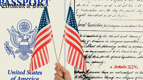 Birthright Citizenship. Let's discuss the 14th Amendment #FBA #1488