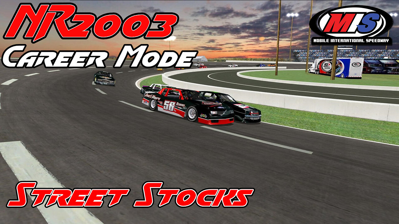 NR2003 Career Mode Street Stocks Race 2 Mobile International Speedway