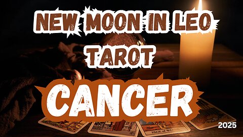 Cancer ♋️ - Claim your worth! New Moon 🌚 in Leo Tarot Reading #tarot #cancer #tarotary