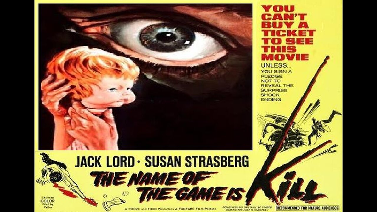 THE NAME OF THE GAME IS KILL 1968 Stranger Stumbles upon Weird Desert Family FULL MOVIE HD & W/S
