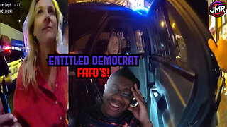 Entitled Democrat attorney General ARRESTED for trespassing & FAFO's