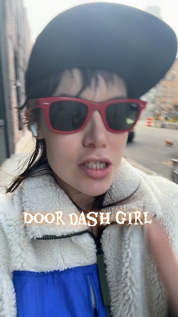 On Door Dash Girl