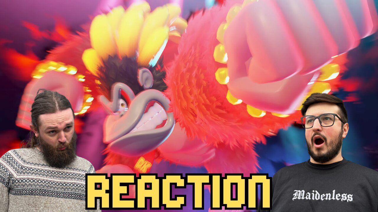 Donkey Kong Bananza REACTION