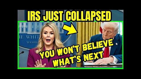 IT’S OVER! Trump OBLITERATES IRS as Social Security Just Changed FOREVER!