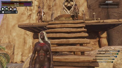 conan exiles base building naked Busty boobs breast expansion huge tits