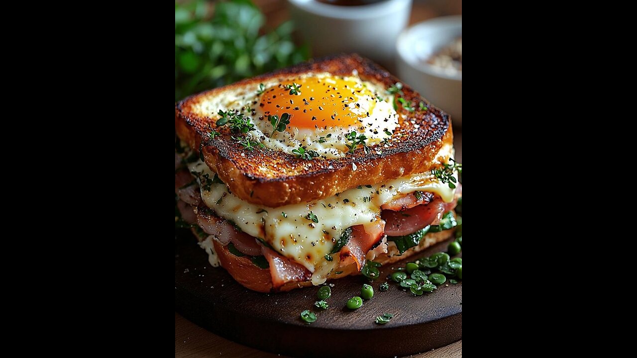 Cross kick Studio Films my favorite sandwich Egg Sandwich