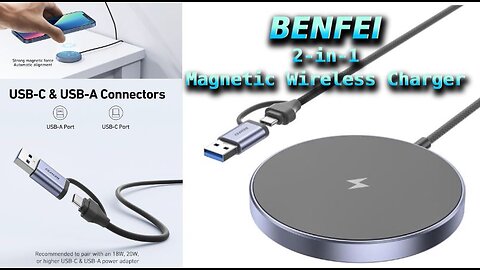 BENFEI Magnetic Wireless Charger