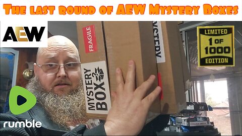 Round 3 of the AEW Mystery Boxes