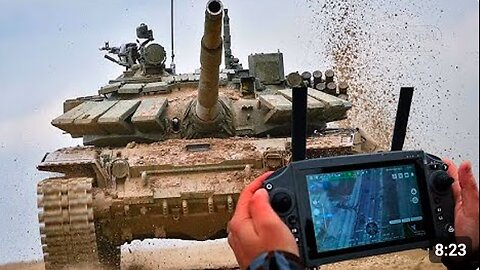 World in shock! Russia transforms Soviet-era tank into a robot drone tank - MilTec