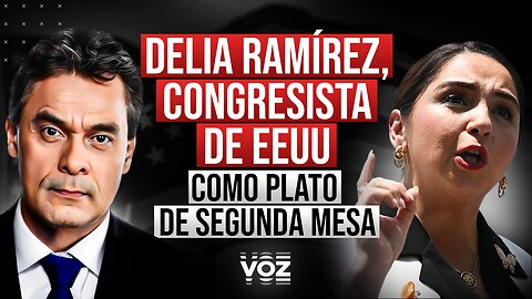 Delia Ramírez, congresista de EEUU. Como plato de segunda mesa