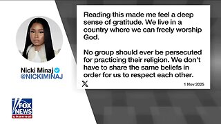 Nicki Minaj THANKS Trump: 'Deep sense of gratitude'