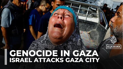 Israeli strikes intensify on Gaza City as forced displacement plan advances