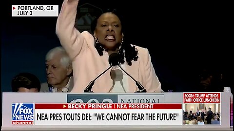 NEA President Goes On UNHINGED Rant