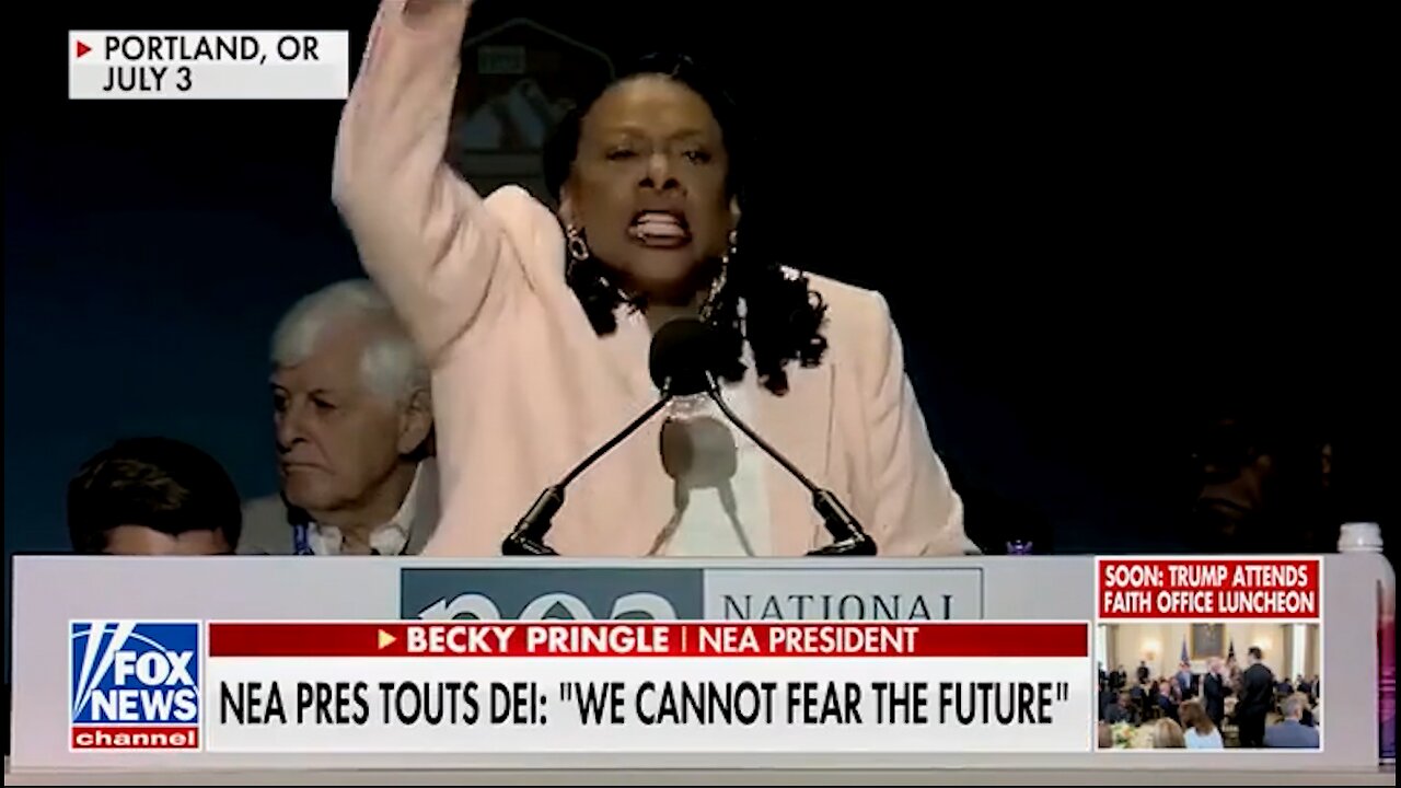 NEA President Goes On UNHINGED Rant