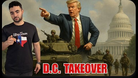 CRIME CRISIS in DC — Trump Federalizes Police to Restore Law & Order!