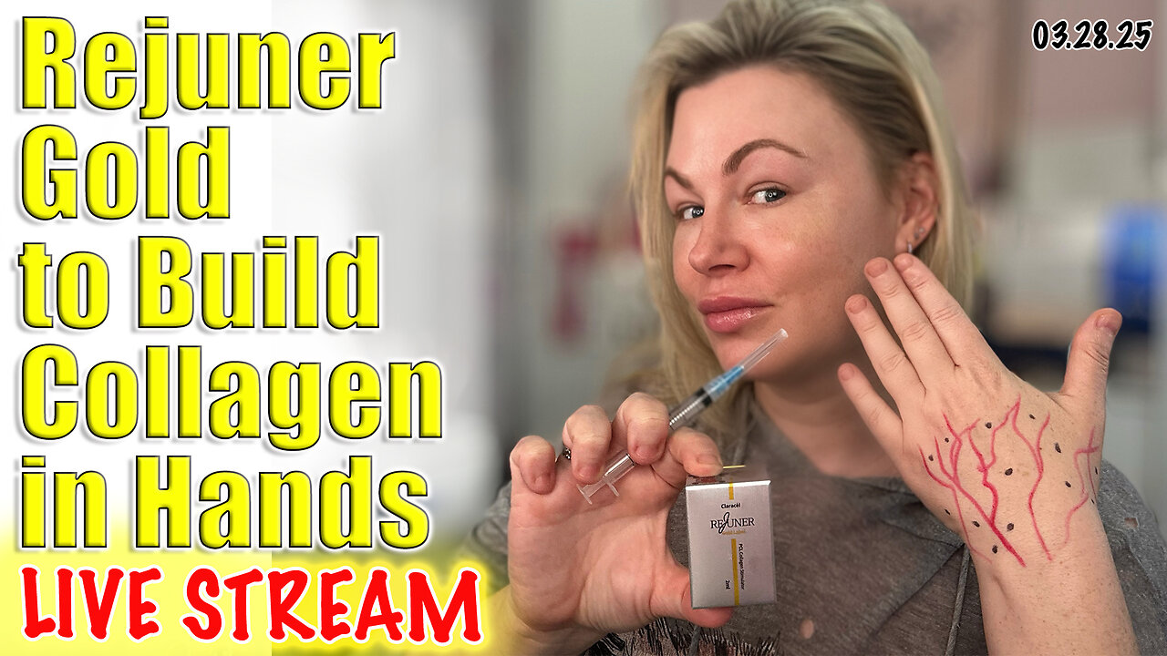Live Rejuner Gold to Build Collagen in Hands, Glamderma! Code Jessica10 Saves you Money