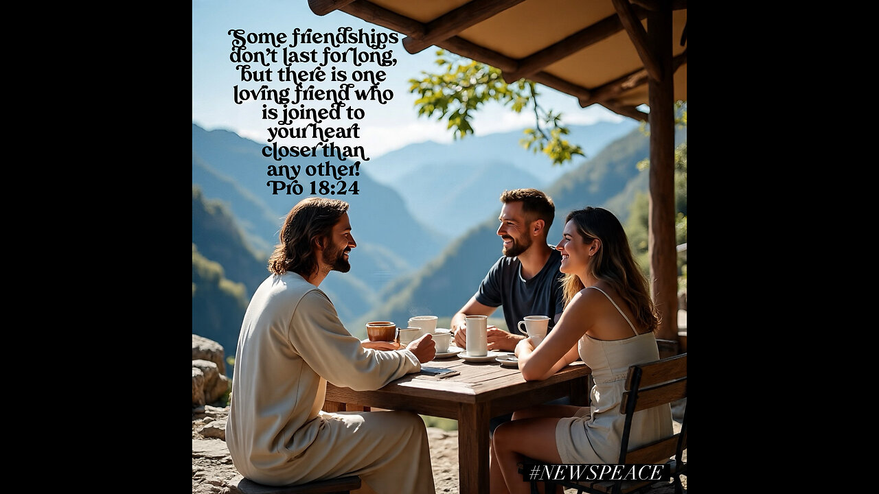 JESUS OUR BREAKTHROUGH FRIEND! HE IS OUR GOOD REPORT!