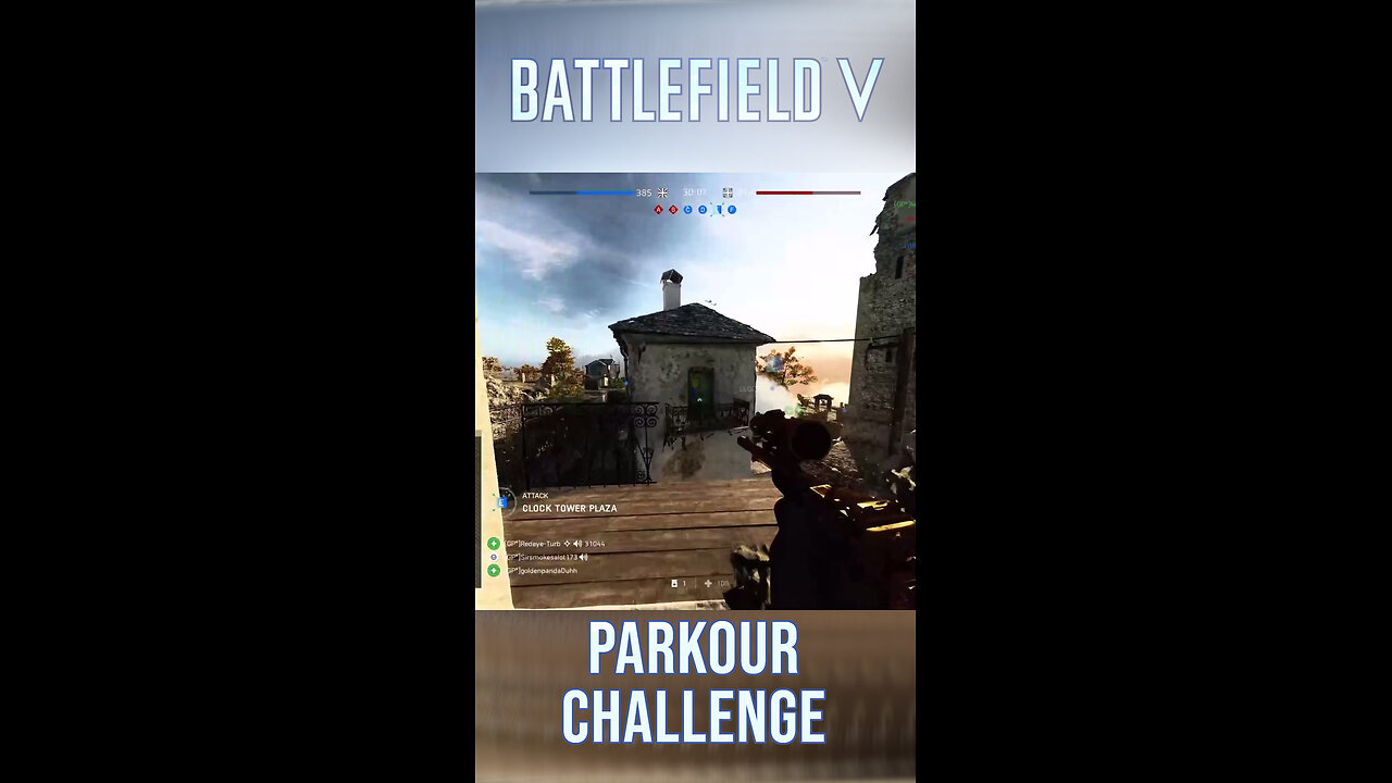 parkour challenge
