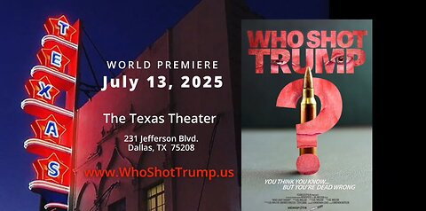 WHO SHOT TRUMP - RAV EXCLUSIVE