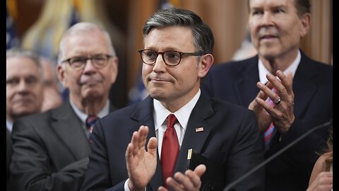 In Speech for the Ages, Speaker Mike Johnson Takes a Well-Deserved Victory Lap Ahead