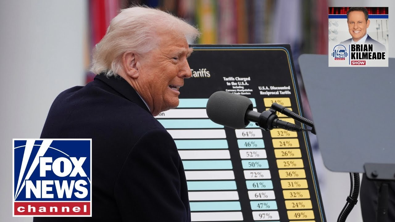 Trump’s tariffs send shockwaves around the world | Brian Kilmeade Show
