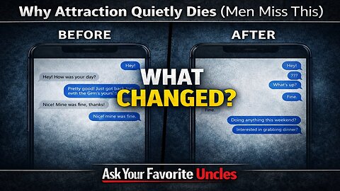 Why Attraction Quietly Dies (Men Miss This)